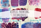 acrylic painting techniques