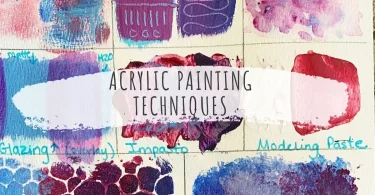 acrylic painting techniques