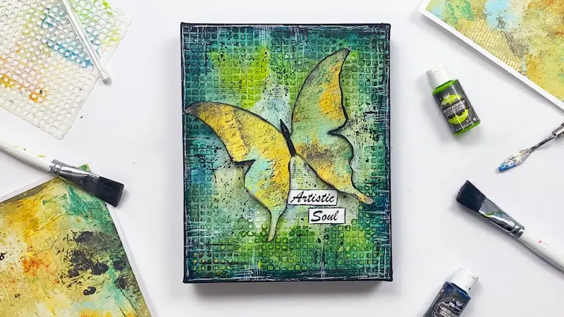 craft and mixed media creative art tutorials